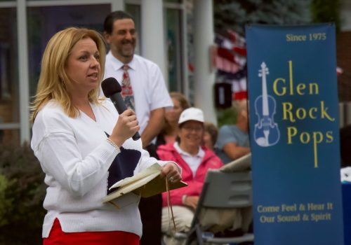 Mayor at July 3rd Concert